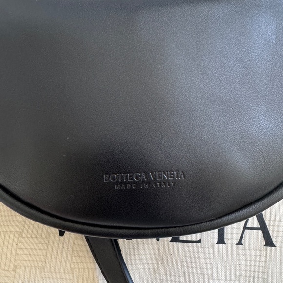 NWT Bottega Veneta Gemelli Messenger Shoulder Bag Black - Picture 9 of 13